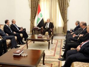 Bakan Çavuşoğlu, Irak Başbakanı İbadi İle Görüştü