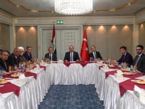 Çavuşoğlu, Türkmen Eşgüdüm Kurulu’nu Kabul Etti