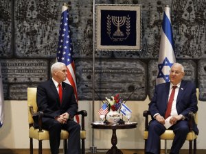 Pence, İsrail Cumhurbaşkanı İle Bir Araya Geldi