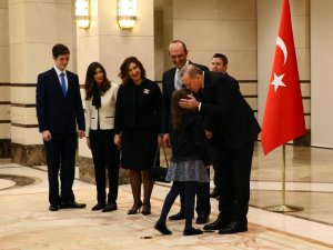 Lübnan Büyükelçisini Kabul Etti