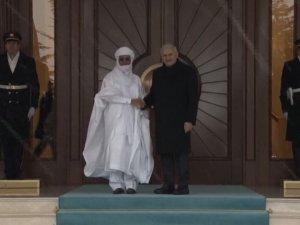 Başbakan Yıldırım, Nijerli Mevkidaşını Resmi Törenle Karşıladı