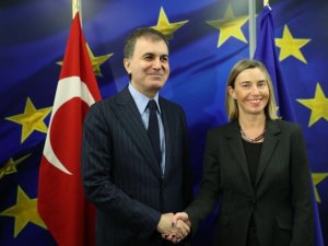 Ab Bakanı Çelik, Mogherini İle Görüştü