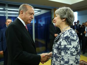 Erdoğan İngiltere Başbakanı May İle Afrin’i Görüştü