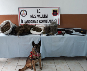 Rize'de Uyuşturucu ve Kaçakçılık Operasyonu