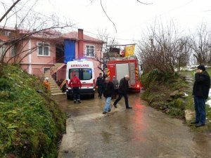 Giresun’da Ev Yangını: 1 Yaralı