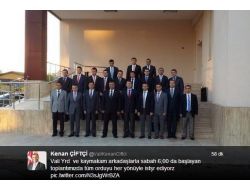 Ordu Valisi'nden İlginç Toplantı Uygulaması