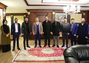 AK Gençler'den Başkan Kasap'a Ziyaret