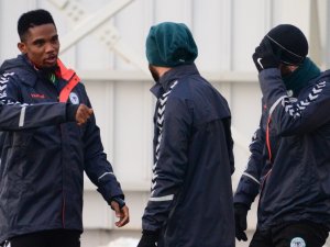 Eto’o İlk Antrenmanına Çıktı