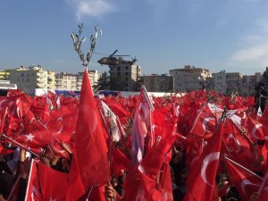 Erdoğan’ı ’Zeytin Dalı’ İle Karşıladılar