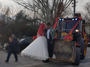 Kepçede Gelin Damat