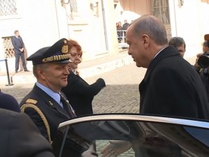 Cumhurbaşkanı Erdoğan Roma’da
