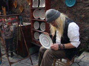 Giresun’da Sanat Sokağı’nın Sembolü Oldu