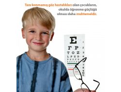 100 Çocuktan Üçünde Göz Tembelliği Var
