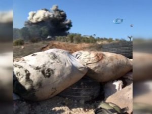 Ypg Cephaneliği Böyle Vuruldu