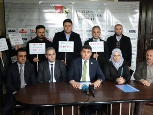 Trabzon’da Hastane Çalışanları Servis İstiyor