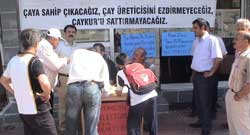 Çayına sahip çık imza kampanyası