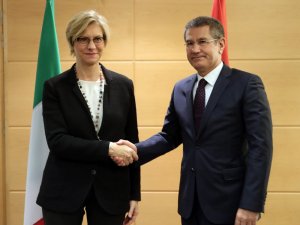 Canikli İtalyan Ve İspanyol Mevkidaşlarıyla Görüştü