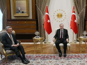 Erdoğan, Bm Mülteciler Yüksek Komiserini Kabul Etti