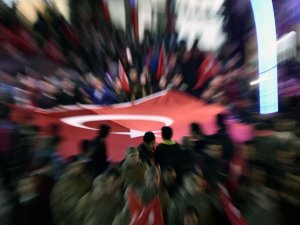 Gümüşhane Caddeleri ‘Şehitler Ölmez Vatan Bölünmez’ Sloganlarıyla İnledi