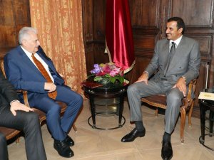 Yıldırım Katar Emiri Al Sani İle Görüştü