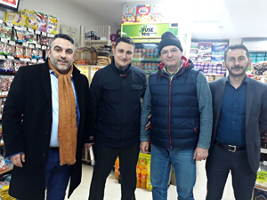 Rize BBO Başkan Adayı Koç’tan Esnaf Ziyaretleri