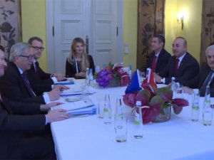 Yıldırım, Ab Komisyonu Başkanı Juncker İle Görüştü