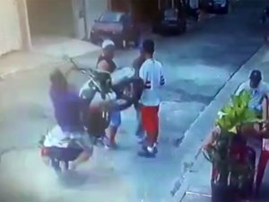 Motosiklet Dehşeti Kamerada
