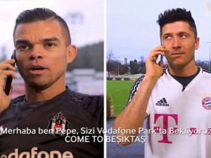 Pepe Ve Negredo’dan Lewandowski’ye Telefon