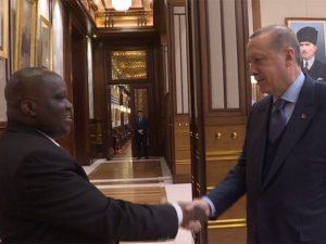 Erdoğan, Burundi Meclis Başkanını Kabul Etti