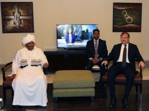 Başbakan Yardımcısı Çavuşoğlu, Sudanlı Bakanlarla Görüştü