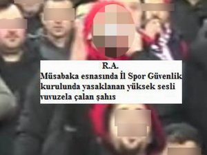 Vuvuzela Çalan Taraftarlara Spor Seyrinden Men Cezası