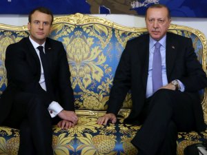 Erdoğan Macron’la Görüştü