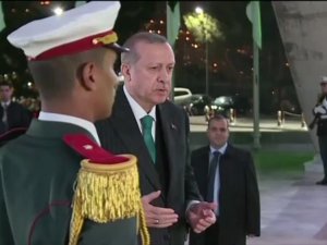 Cumhurbaşkanı Erdoğan’dan Şehitler Abidesine Ziyaret