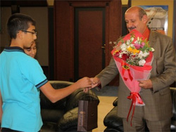 İlköğretim Öğrencilerinden Bakırcı'ya Ziyaret