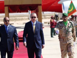 Cumhurbaşkanı Erdoğan Moritanya’da