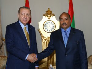 Cumhurbaşkanı Erdoğan, Moritanyalı Mevkidaşıyla Görüştü