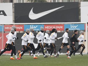 Galatasaray Karabükspor Maçı Hazırlıklarını Sürdürdü