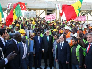 Senegal’deki Türk Firmaların Şantiyelerini Gezdi