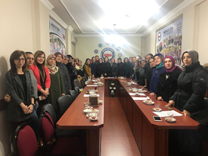 Rize'de Kadın STK'cılar Dünya Kadınlar Günü İçin Bir Araya Geldi