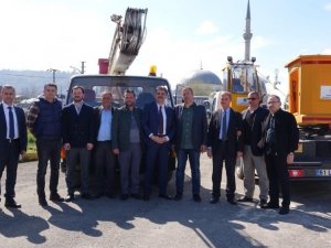 Arsin Osb’den Belediyeye Vinç