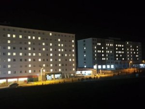 Yurt Binasında ‘Afrin’ Koreografisi