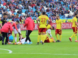 Spor Toto Süper Lig: Trabzonspor: 1 - Evkur Yeni Malatyaspor: 1 (İlk Yarı)