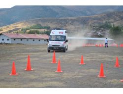 Amasya’da 112 Personeline Ambulans Sürüş Eğitimi