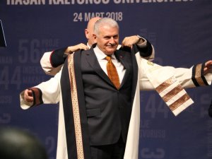 Yıldırım’a Hasan Kalyoncu Üniversitesinden Fahri Doktora