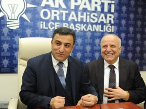 Ak Parti Ortahisar’ın İlk Misafiri Kurucu Başkan İbrahim Keskin Oldu