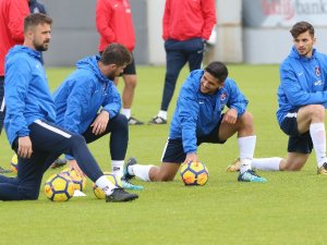 Trabzonspor Galatasaray Maçı Hazırlıklarını Sürdürdü