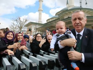 Cumhurbaşkanı Erdoğan’a Sevgi Seli