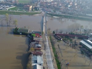 Tunca Ve Meriç Nehirlerinde Debi Düşüşü Devam Ediyor