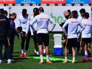 Galatasaray Gençlerbirliği Maçı Hazırlıklarını Sürdürdü