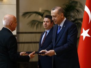 Erdoğan Irak Büyükelçisini Kabul Etti